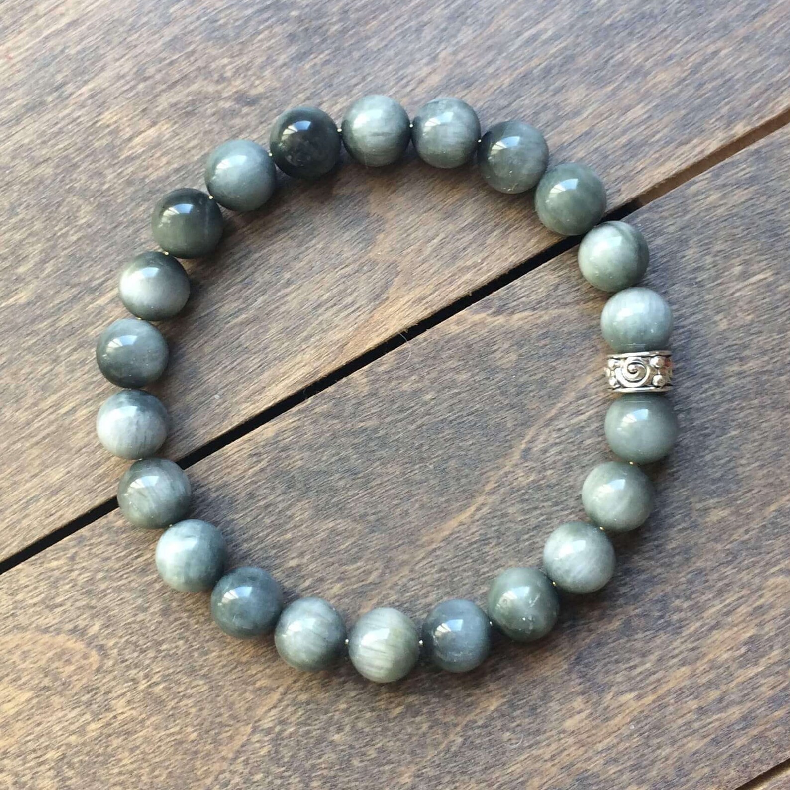 Eagle Eye Bracelet Mens Bead Bracelet Bracelet for Men Etsy