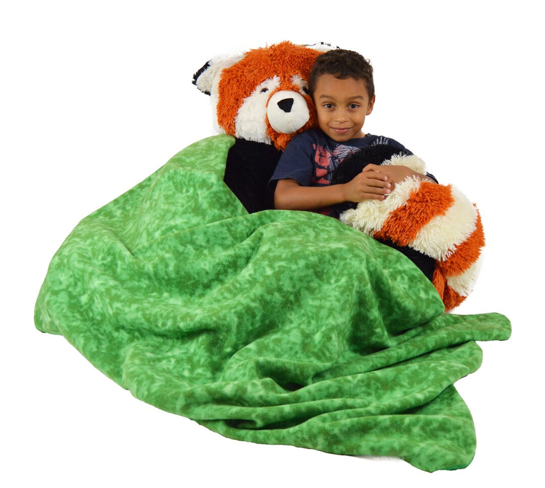 Red Panda Bean Bag Chair Etsy