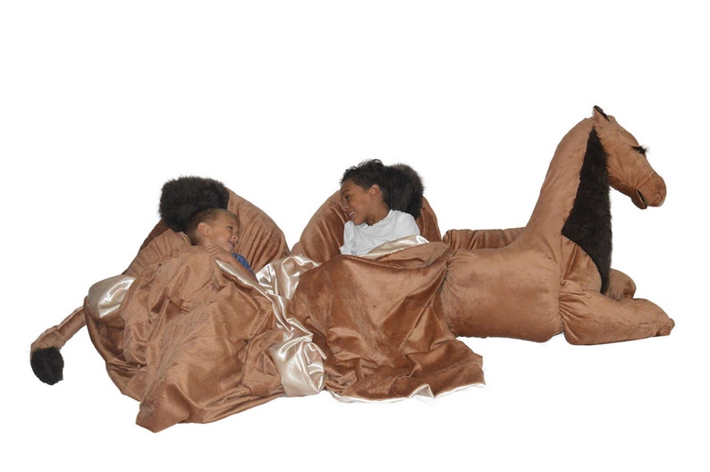 Camel Bean Bag Chair With Blanket of Sand Etsy