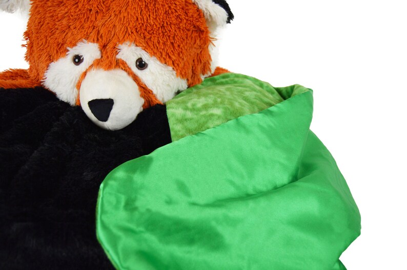 Red Panda Bean Bag Chair Etsy