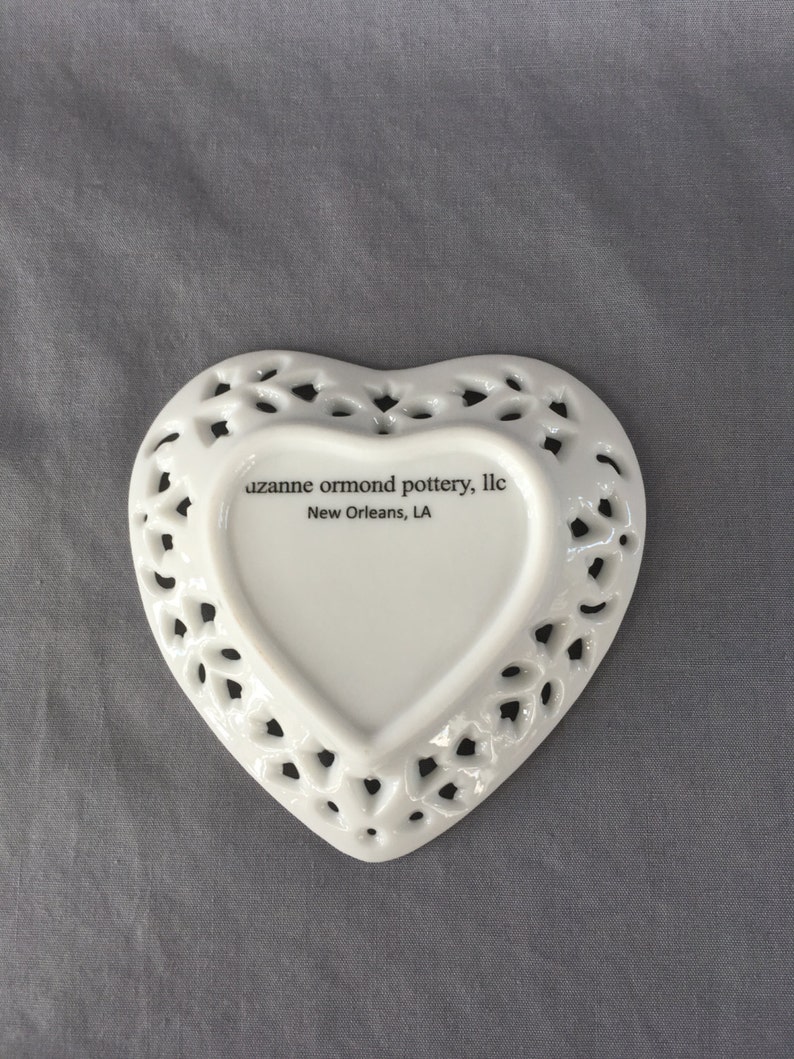 With this ring Heart Ring Miniature Tray