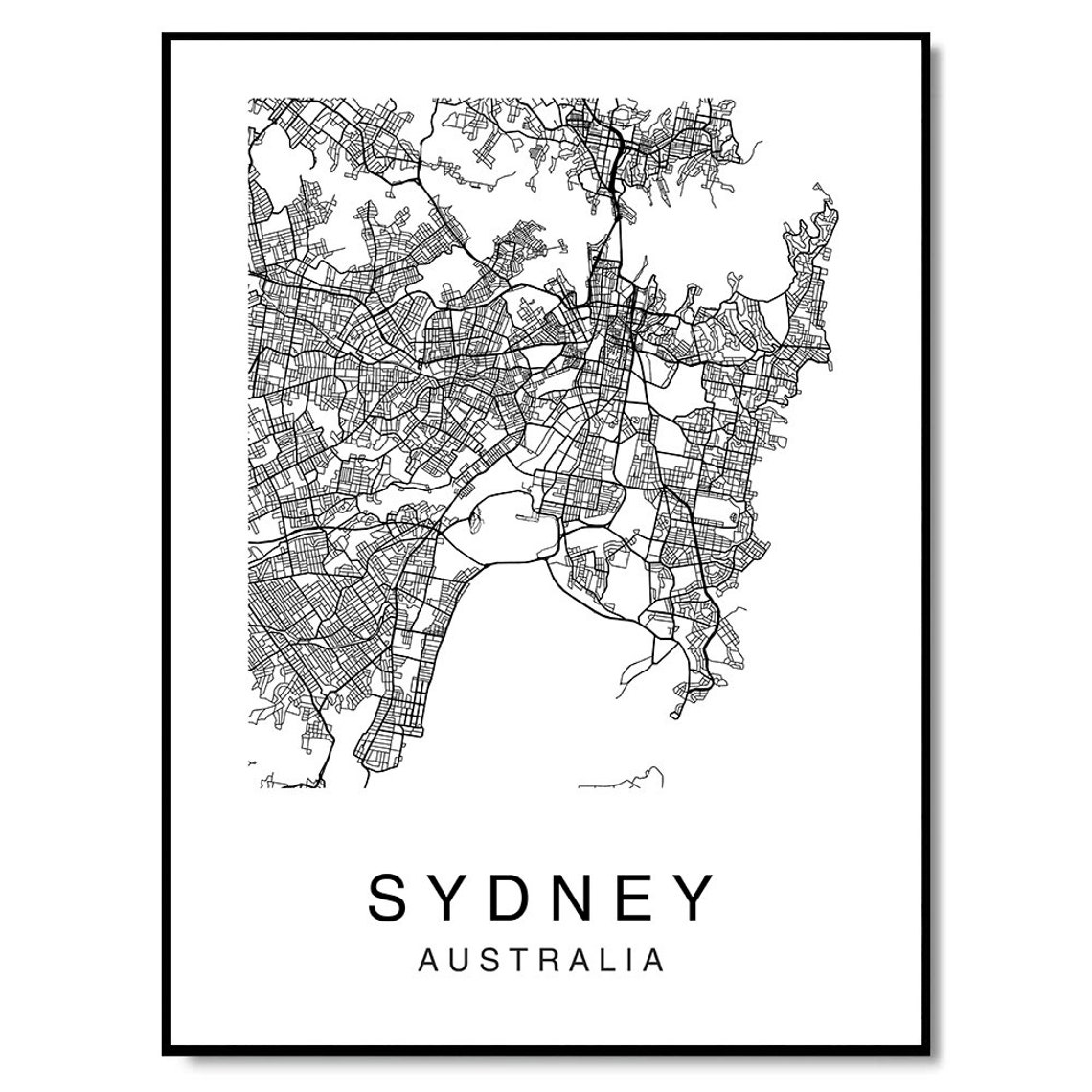 Set Of 3 Prints Custom City Map Gift Custom Map Art Custom Etsy