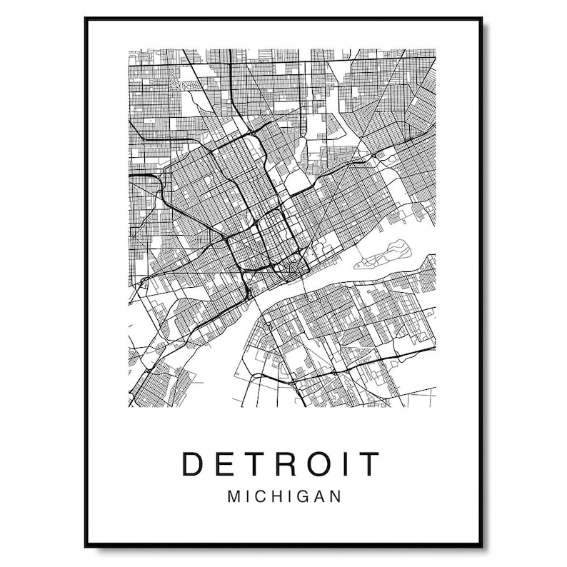 Custom Map Poster Map Print Custom City Print Custom City Map Art Streets Map Minimalist Decor Custom Map Set of 3 Prints Map Print