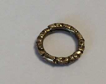 9ct gold split rings