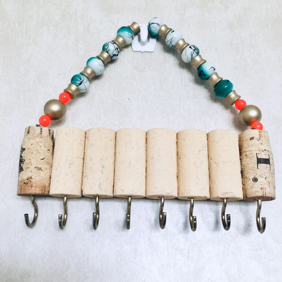 Wine Cork Jewelry Holder Jewelry Hanger Etsy