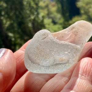 Extra old sea glass for marine collection Frosted beach glass Thick authentic sea glass Sea glass single piece Unique Black Sea beach finds
