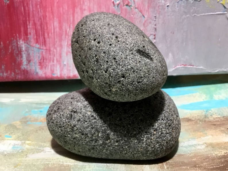 Haus Wohnen Wohndekor Strand Haus Dekor Meer Stein Schwarz Grau