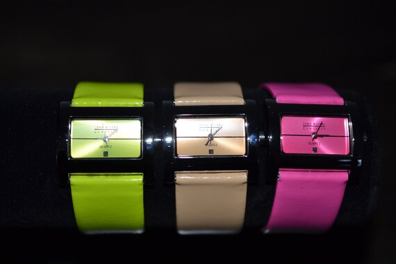 Discontinued Joan Rivers Classics Leather Watch