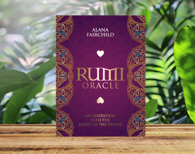 RUMI Oracle DECK Cards & Guidebook by Alana Fairchild Etsy