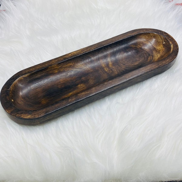 Burner Stick Holder Wooden Incense Tray Burner for Incense Sticks Large Incense Burner