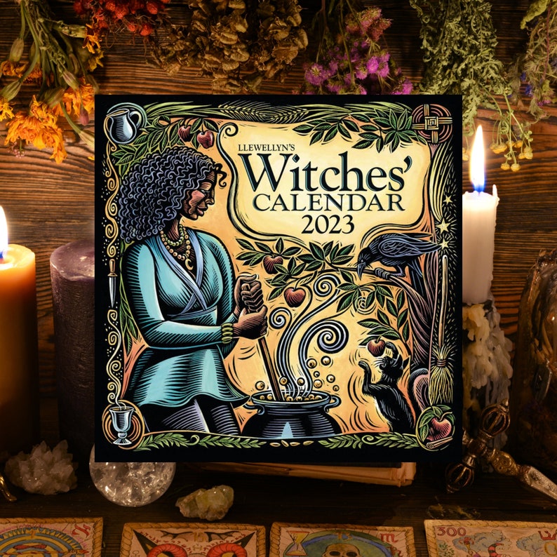 Llewellyn s 2023 Witches Calendar Etsy