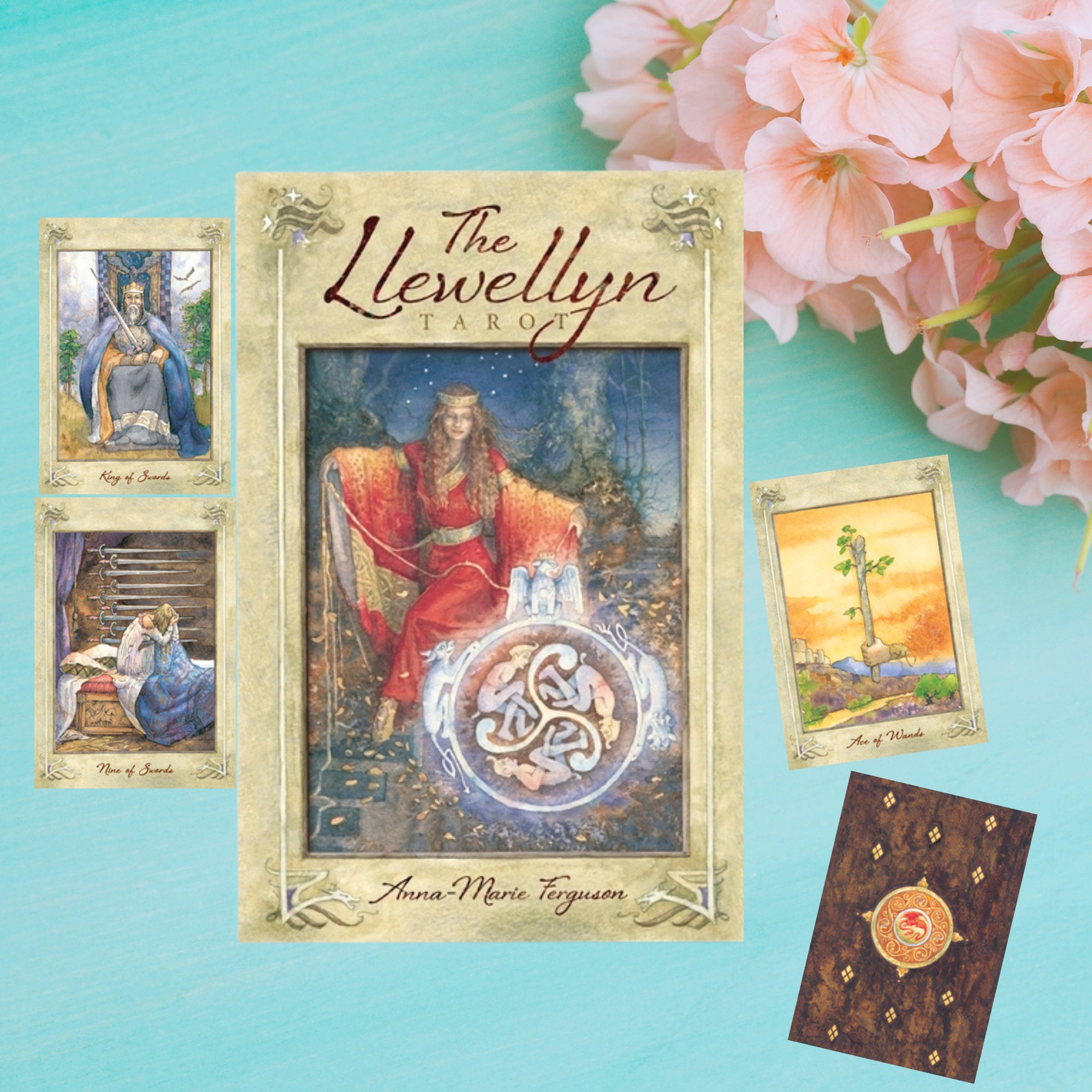 The Llewellyn Tarot by Anna Marie Ferguson New 78 Cards & 288 Page Book  Sealed - Etsy