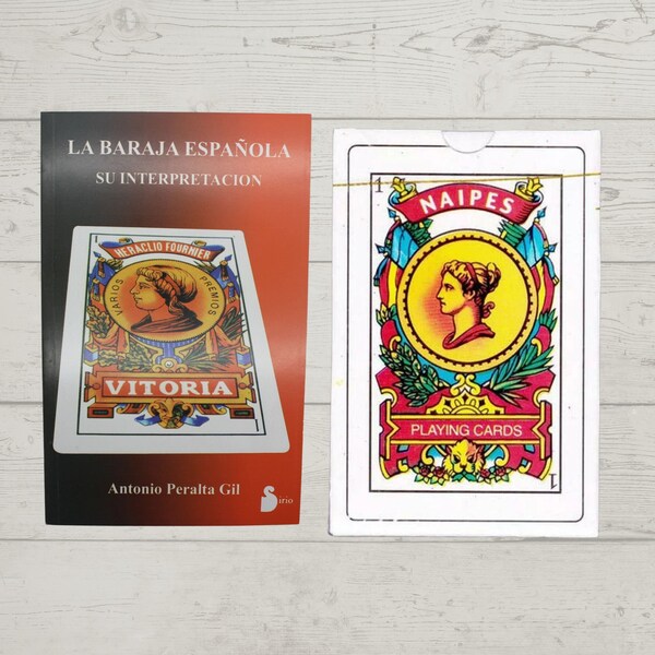 Spanish Cards Tarot Deck Plus BookBaraja Espanola Briscas Naipes Tarot Deck