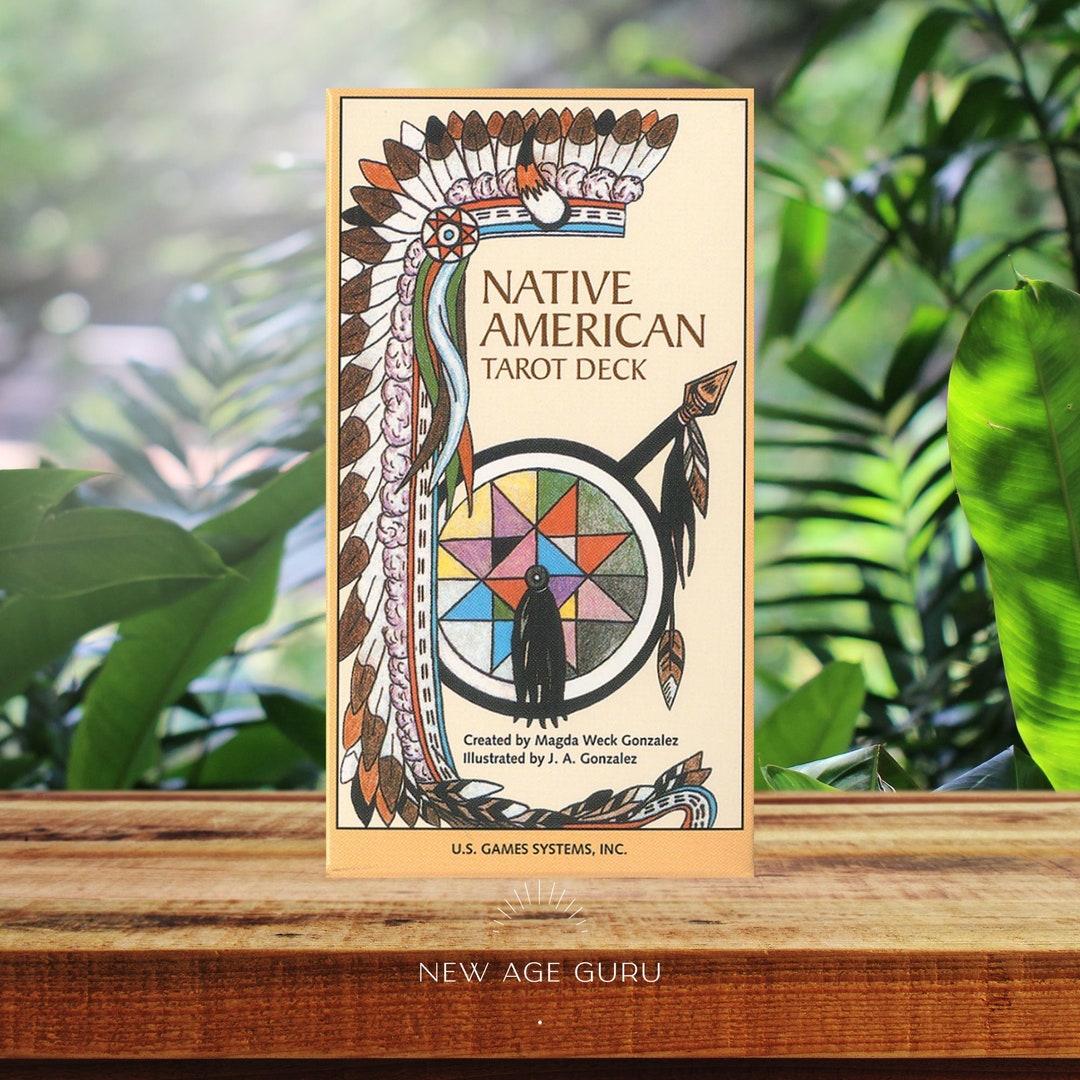Native American Tarot Deck 78 Cards &amp; Guidebook - Etsy