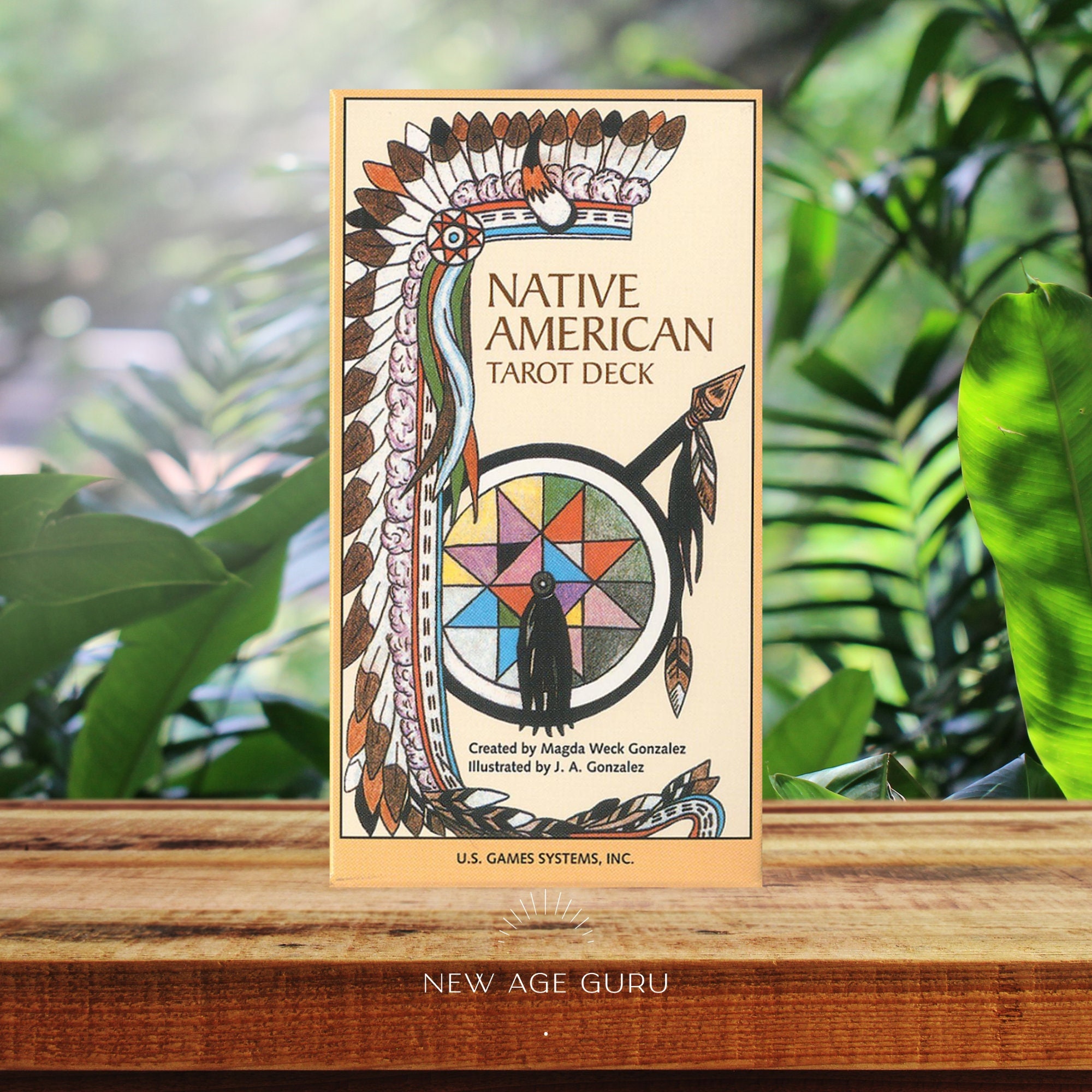 Native American Tarot Deck 78 Cards Guidebook -