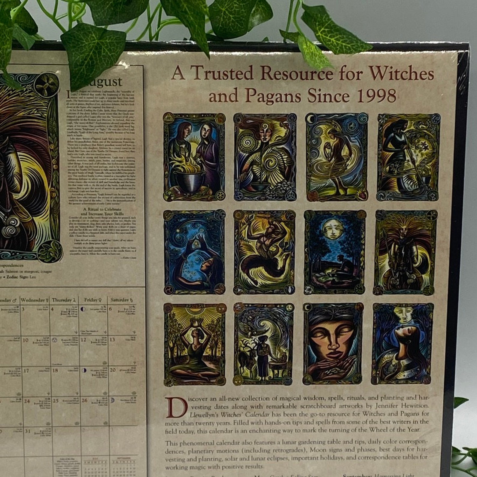 Llewellyn's 2022 Witches' Calendar Etsy