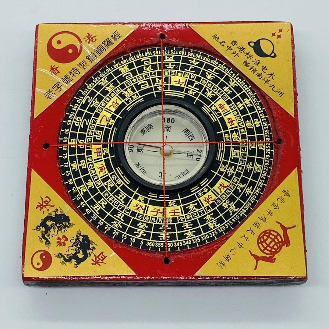 Bagua Compass Feng Shui Lo Luo Pan Chi Chinese Compass