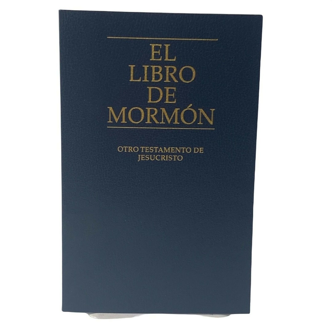 El Libro De Mormon Otro Testamento De Jesucristo 1992 Dark Blue Book ...