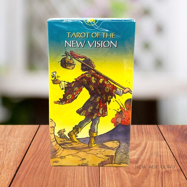 Tarot of the New Vision Deck with Guidebook & Box - 78 Cards Full Deck - Rider Waite - Made in Italy by Lo scarabeo