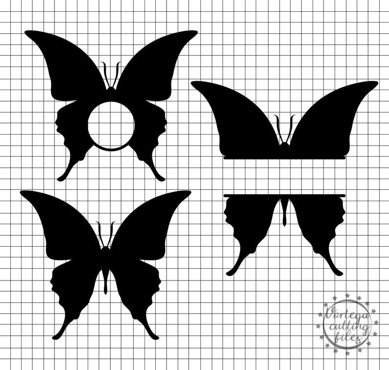 Free Free 77 Butterfly Monogram Svg Free SVG PNG EPS DXF File