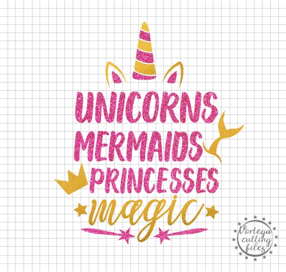 Free Free 248 Unicorn Mermaid Princess Svg SVG PNG EPS DXF File