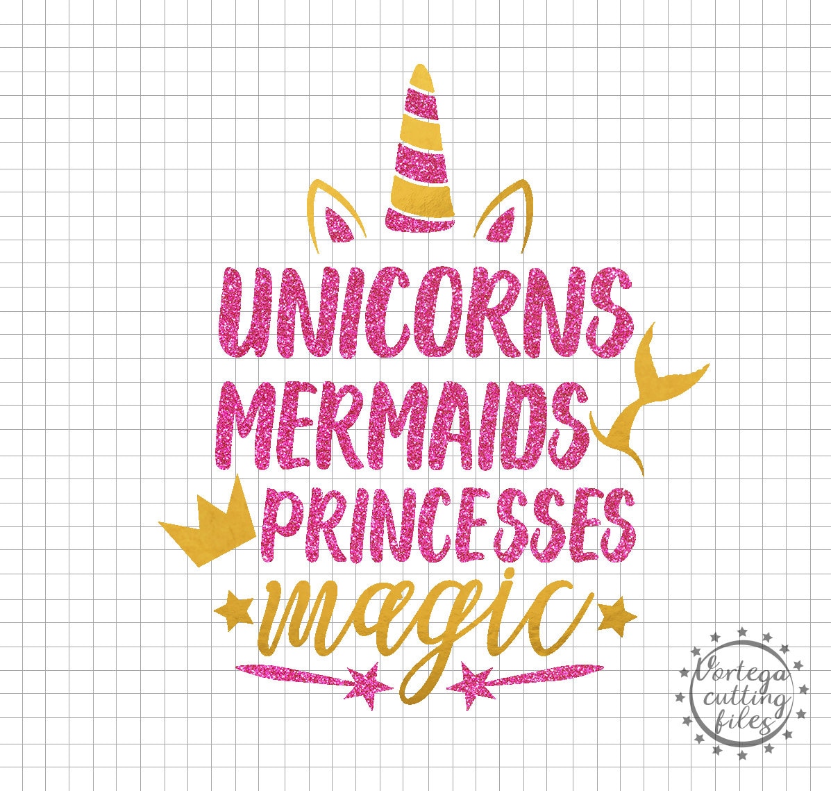 Download Girl Svg Files Unicorns Mermaids Princesses Svg Unicorns ...