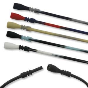 Multi Coloured Silicone Necklace Cord 18", DIY Jewelry Accessory