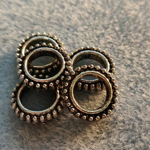 Pewter Tire Wheel Ring (3x12mm) x 1