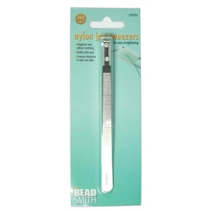 Nylon Jaw Tweezers by Beadsmith, Professional Quality, Bead & Jewellery Crafting, Ideal Gift for Jewellery Maker