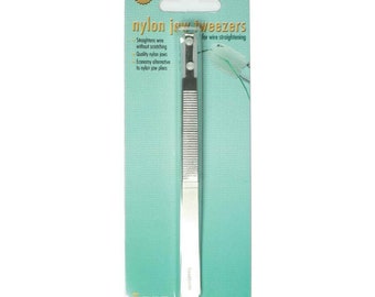 Pinzas de nylon para bisutería y manualidades con cuentas, enderezado de alambre.