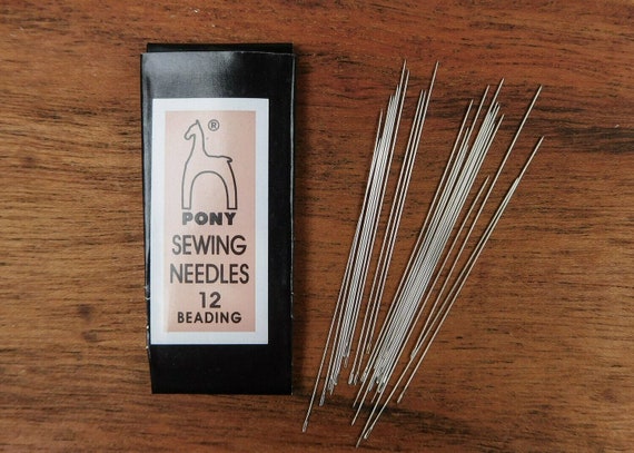 Beading Needles Size 12 Pack of 25, Ideal for Bead Weaving & Seed