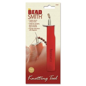 Beadsmith Ez Knotting Tool, Create Professional KNots, DIY Craft Accessory, Perfect for Jewellery Making