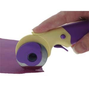 45mm Rotary Cutter Easy Grip, Smooth Precision Cutting Tool, Ideal for DIY Crafters