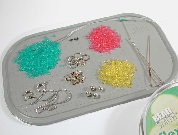 Non-adhesive Bead Mat, Easy Clean Jewellery Organising Tool