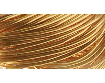 Beadsmith French Wire, Gold Plated Gimp Wire, Ideal for Jewellery Making