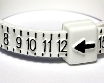 Reusable Ring Sizer Gauge, US Sizes 1-17