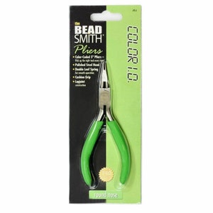 Beadsmith Colour ID Round Nose Plier