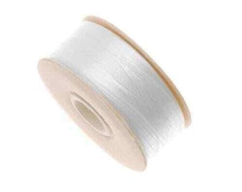 Nymo White Beading Thread, Size 0, 115 Yards