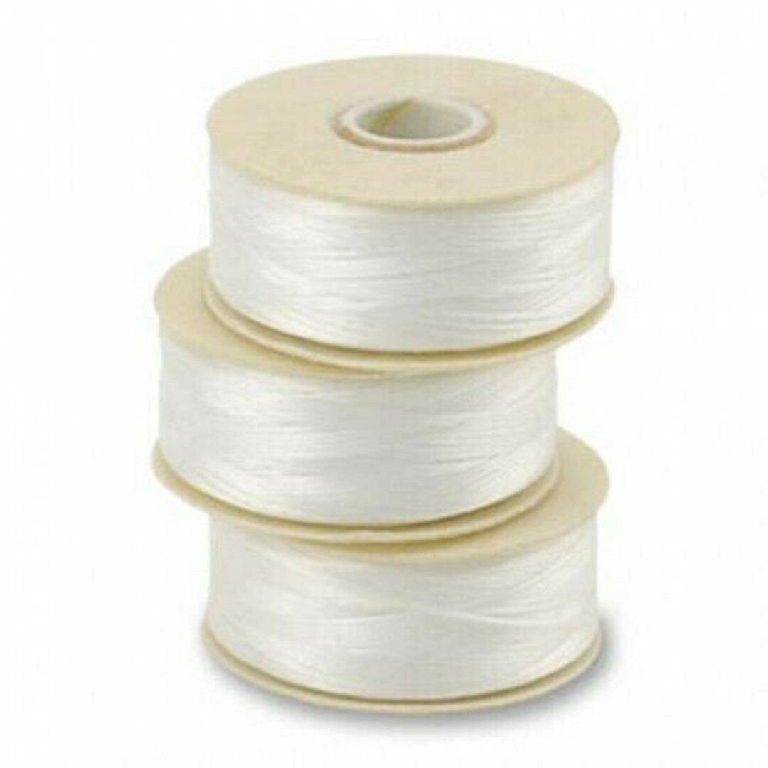 Nymo Thread Size 00 White Beading Thread Jewellery Making Etsy