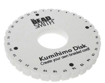 Kumihimo-vlechtschijf, gereedschap voor het maken van sieraden