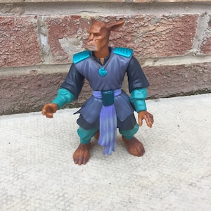 Retro Vintage 1996 tsun Action Figur ijl crea lbel Krieger der Tugend 6,5 Zoll.
