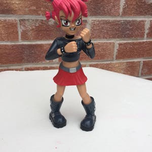 Old vintage toy girl action figure