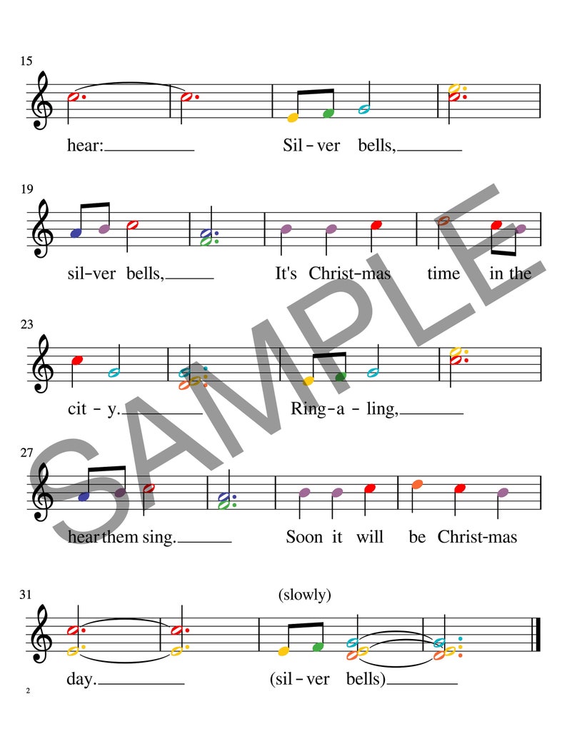 Christmas Handbell Book for 20 Handbells Etsy