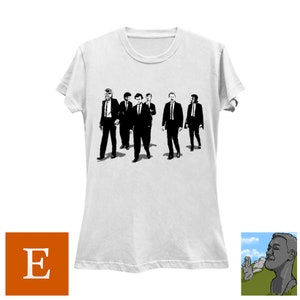 Reservoir Crew Mens Unisex Womens Ladies T-shirt shirt Solo Tshirt Star wars tshirt Han Solo Shirt Reservoir Dogs image 3