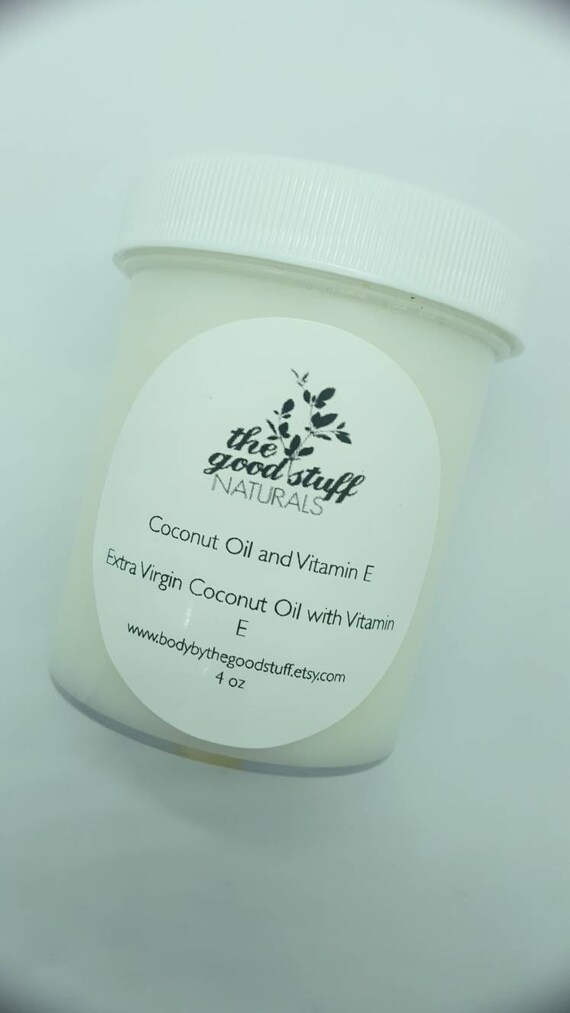 Virgin Coconut Oil Organic Coconut Oil Vitamin E Skin Etsy