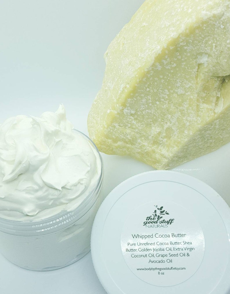 Whipped Cocoa ButterWhipped Organic Natural Vegan Chemical Etsy
