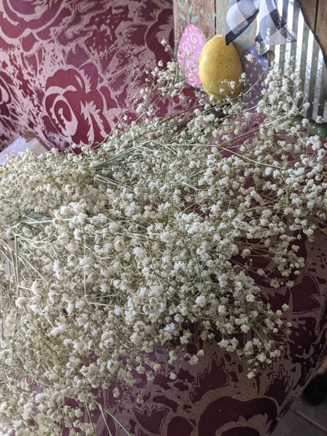 Dried Babies Breathdried Flowers Babies Breath Bunch Etsy