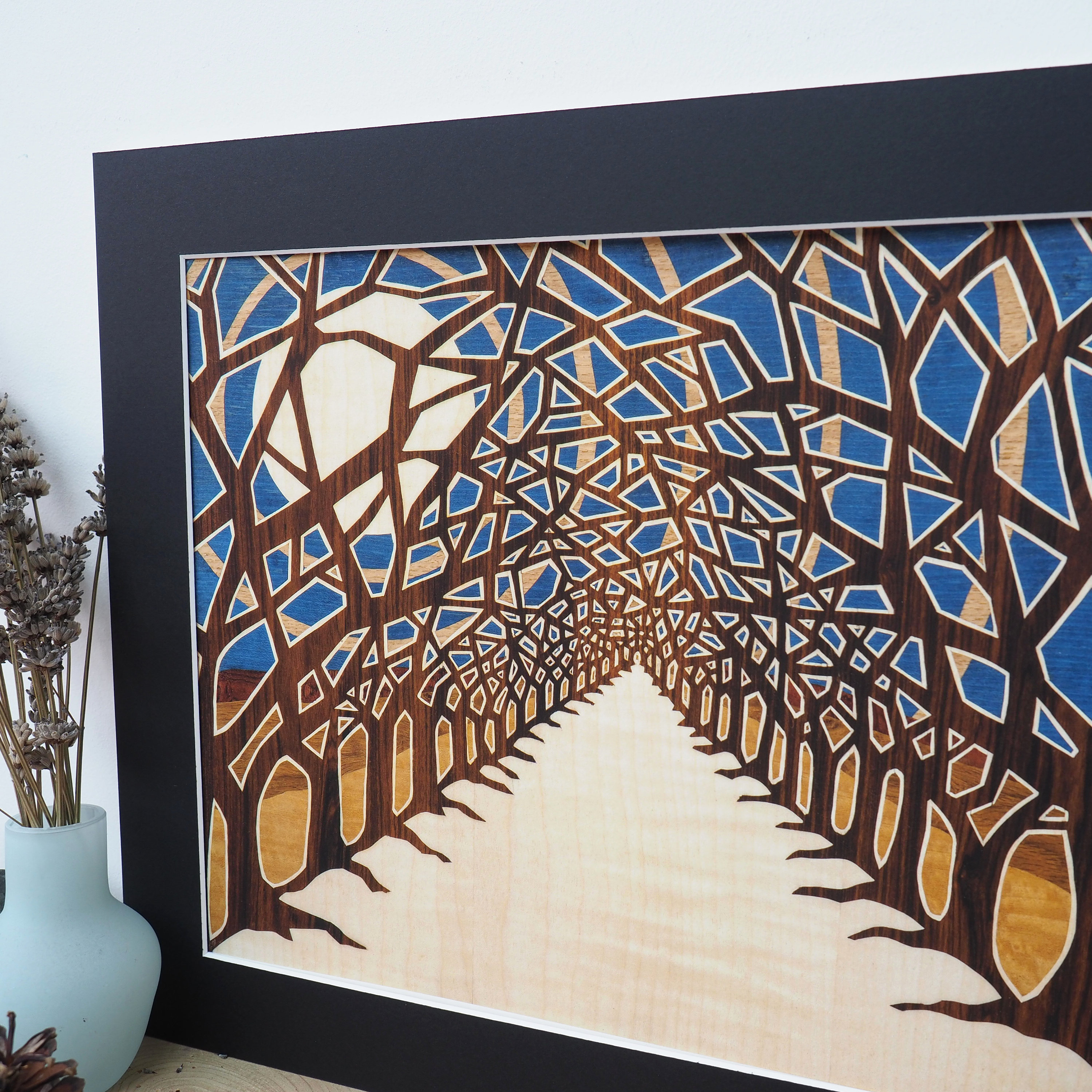 Large Tree Print| Large Tree Wall Art| Modern Tree Print| Contemporary ...