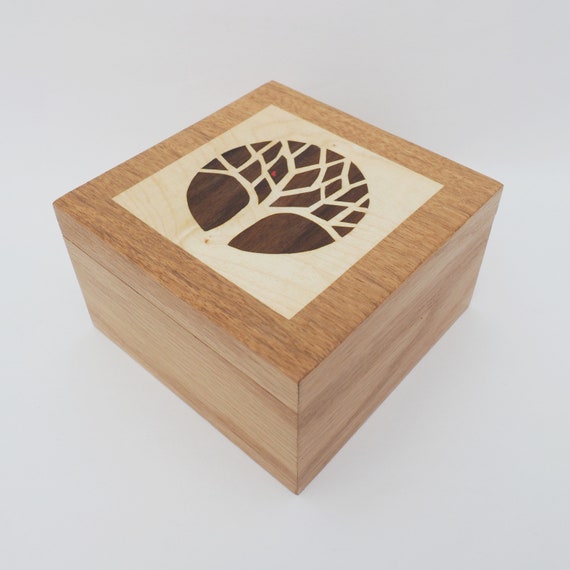 Wooden Trinket Box Tree Of Life, Small Wooden Trinket Box Australia