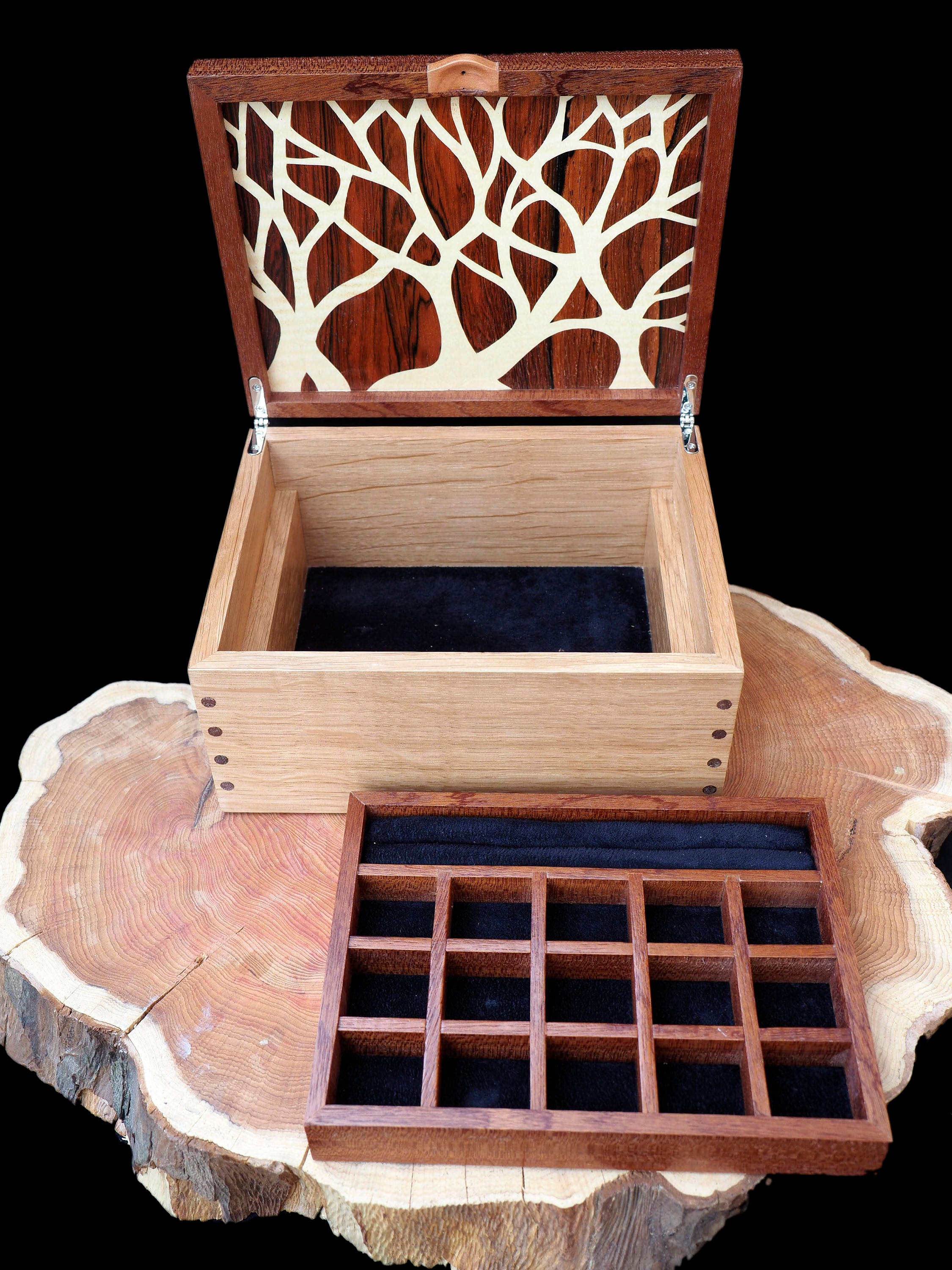 Large Jewellery Box Wooden Jewellery Box Luxury Jewellery Etsy UK